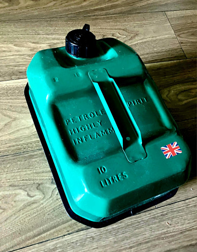 Petrol can litre jerry - petrol, 10