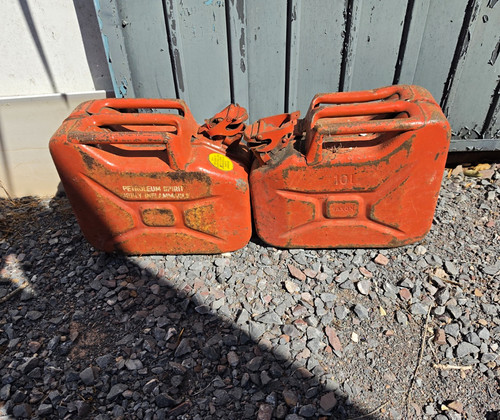 Vintage jerry can 10l - vintage,