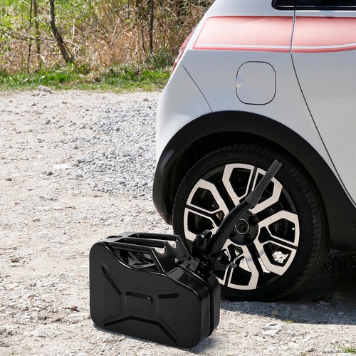 10l litre black metal jerry - 10l,