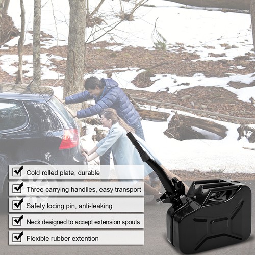 Black 10l jerry can ltr - jerry,