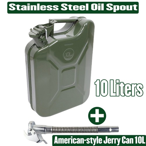 Litre metal jerry can with - litre,